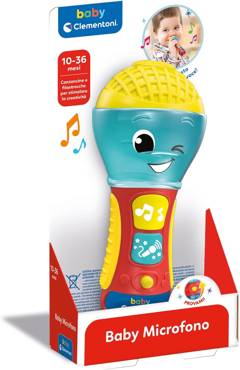 4487251934f7011d731dad558f16df270abeaee.jpg BABY CLEMENTONI - BABY MICROFONO - immagine 1