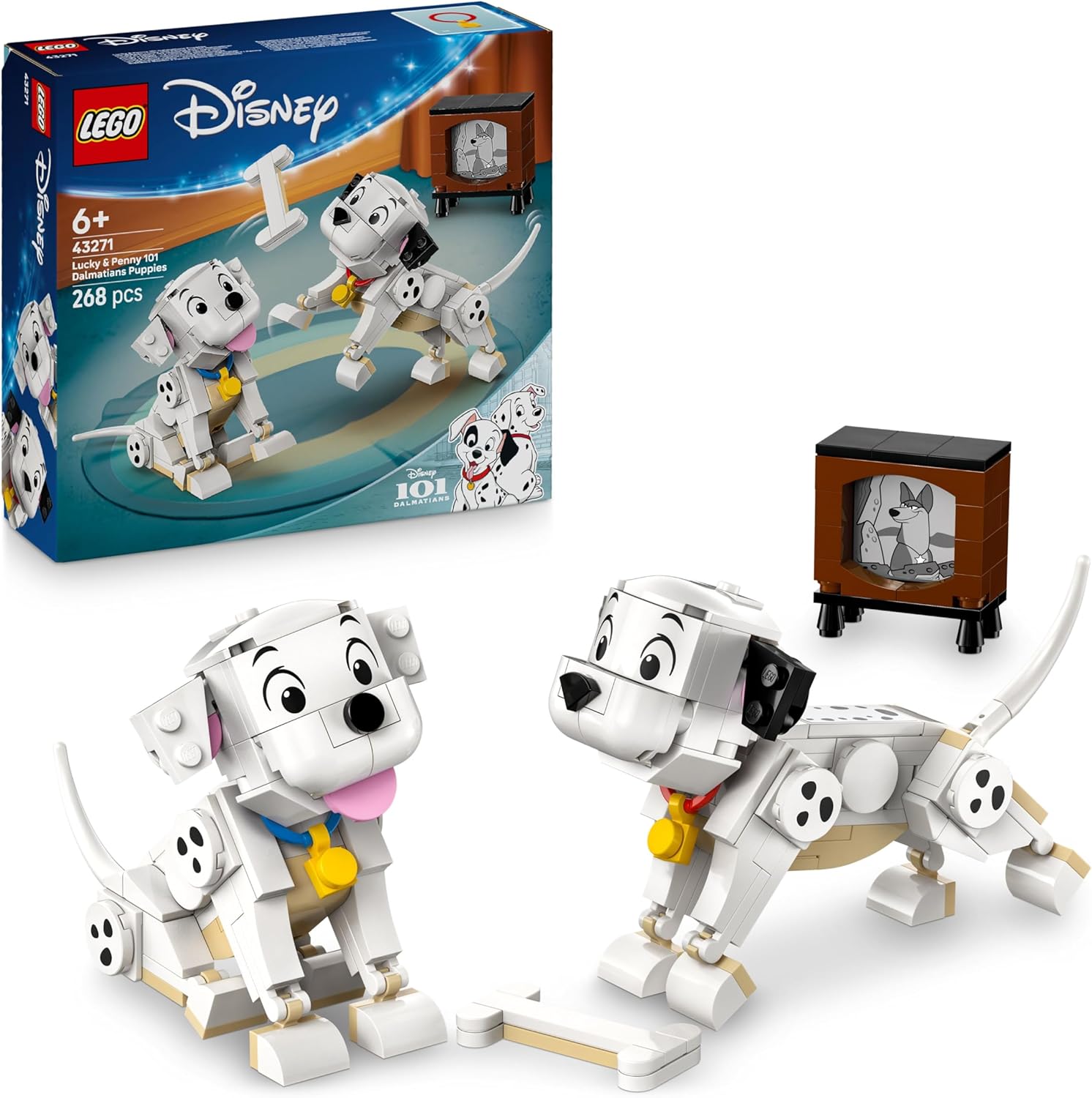 4487401ac876d5a7201d446c685cb22d0f025d7.jpg Lego Disney Classic Pongo e Peggy - La carica dei cento e uno - immagine 1