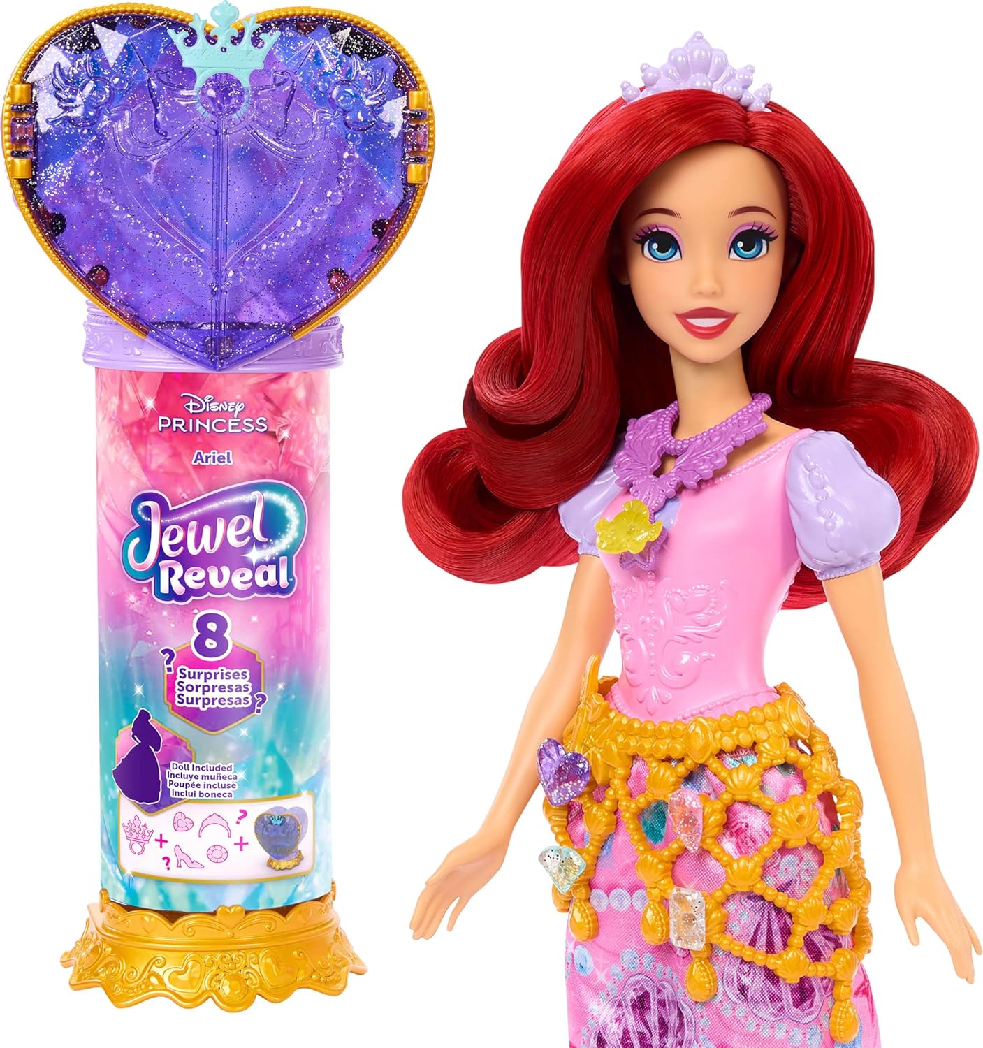 4522961a4029b72aed53650ae8b6e93f4d33d10.jpg Disney Princess Jewel Reveal Ariel - immagine 1