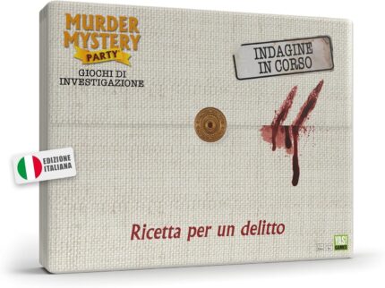 MURDER MYSTERY PARTY GIOCHI DI INVESTIGAZIONE - Ricetta per un delitto