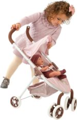 ARIAS - BEAR PASSEGGINO De Luxe Ruote Piroettanti RICHIUDIBILE cm.62 - immagine 3