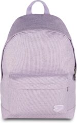 Seven Zaino Mono Scomparto Americano Lucido, Lilla,
