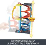 Hot Wheels City Garage "Torre Trasformabile" Playset - immagine 3