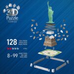3D PUZZLE Iconics Statua della Libertà - immagine 2