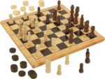 Dama e Scacchi in Legno - immagine 2