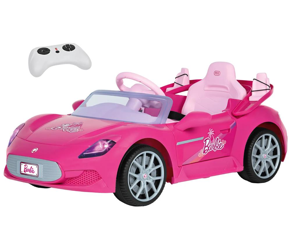 3099691d64e54b122312cf8807f12fc8afdf382.jpg Auto Elettrica Barbie 12 V R/C - immagine 1
