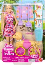 Barbie Family & Friends - Cagnolina cammina e fa pupù