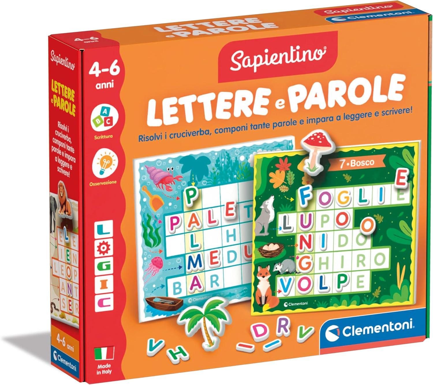 4497071cty16872_1.jpg SAPIENTINO LOGIC - LETTERE E PAROLE - immagine 1