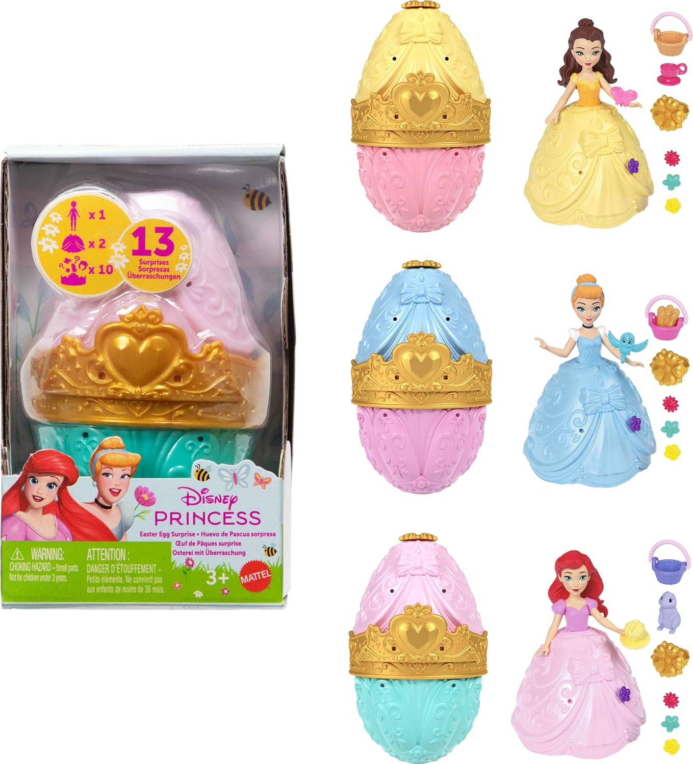 452308103a7e8c299d848b324c5c60f022fc033.jpg Disney Princess Uova di Pasqua Fiabe Magiche - immagine 1