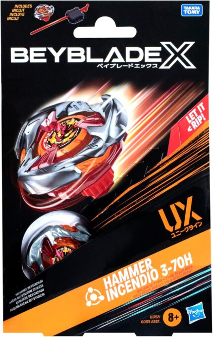BEYBLADE X HAMMER INCENDIO 3-70H