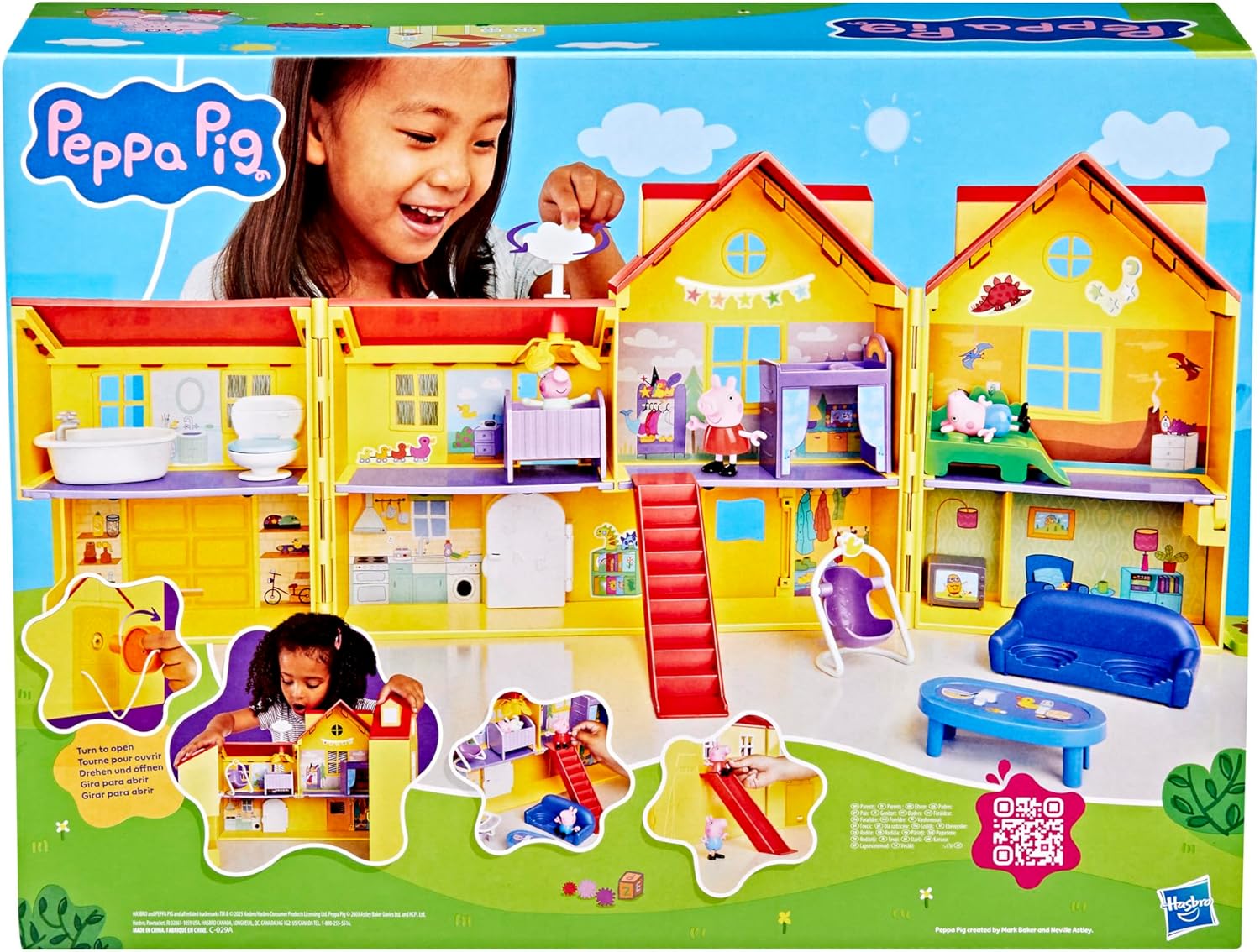 4725101472b0b69ff7f3aa493bb23431b885145.jpg Peppa Pig La Grande casa di Peppa - immagine 1