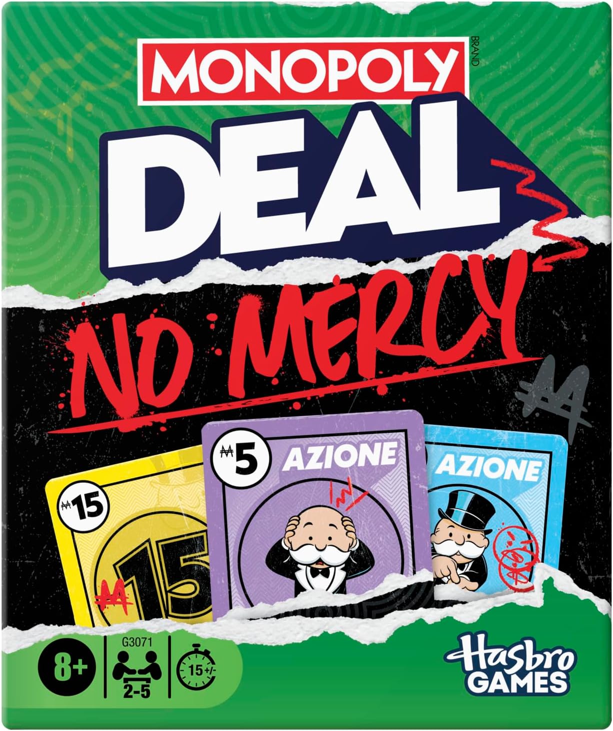 4788731772576edbf3fc18703cce716e6dee5d8.jpg MONOPOLY DEAL NO MERCY - immagine 1