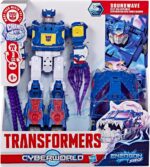 Transformers CYBERWORLD Energon Surge Soundwave Esploratore degli abissi