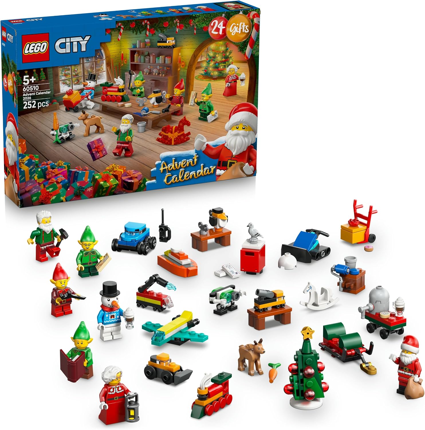 4838081bc15642e372993151e9c68f0b20b4aab.jpg Calendario dell'Avvento 2026 LEGO City - immagine 1