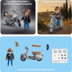 Vespa 80° anniversario: stile originale argentata - immagine 3