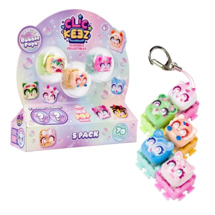 Clickeez serie 3 Bubble Pops 5 pack