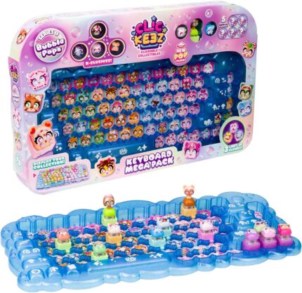 Clickeez serie 3 Bubble Pops Keyboard Mega Pack